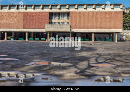 Museum und Kunstgalerie, Chandigarh, Indien Stockfoto