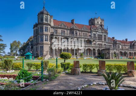 Rashtrapati Niwas, Viceregal Lodge, 1888, Shimla, Himachal Pradesh, Indien Stockfoto