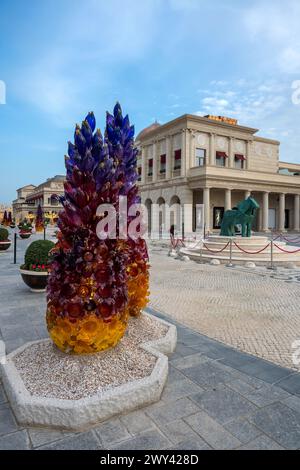 Architektur des Katara Cultural Village Galeries Lafayette Katara Mall Doha, Katar Stockfoto