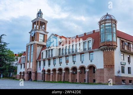 Stadtverwaltung Sighnaghi in Georgien Stockfoto