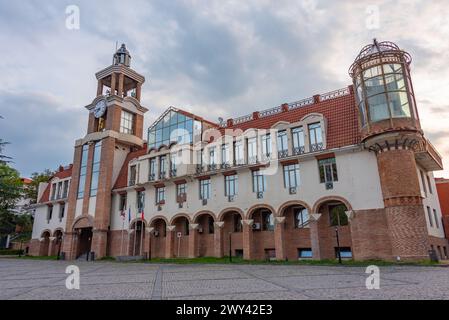 Stadtverwaltung Sighnaghi in Georgien Stockfoto