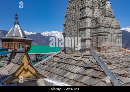 Bhimakali Tempel, Sarahan, Himachal Pradesh, Indien Stockfoto
