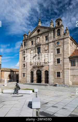 Kirche und Geburtsort der Heiligen Teresa von Jesus (Iglesia-convento de Santa Teresa), Avila, Kastilien und Leon, Spanien Stockfoto