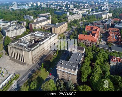 Adam Mickiewicz Avenue, Krakau, Polen Stockfoto