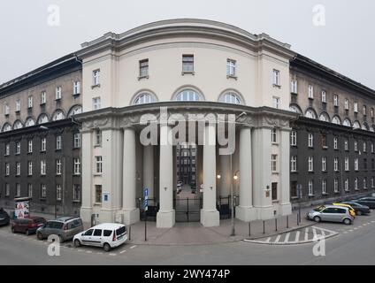 Mitarbeiter des Hauses der Postspareinlagen, Adolf Szyszko-Bohusz, Krakau, Polen Stockfoto