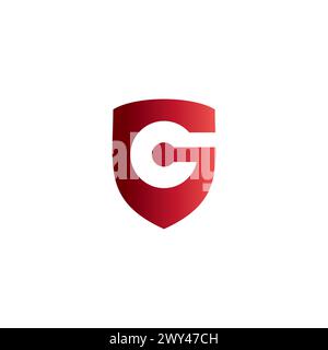 G-Logo-Design. Buchstabe G Stock Vektor