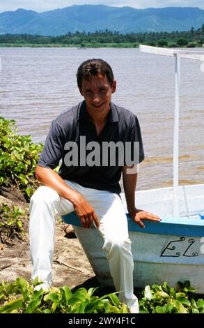 Helmut Lotti, belgischer Sänger aus den Bereichen Crossover und Pop, bei einer Urlaubsreise in Mexiko, 2000. Stockfoto