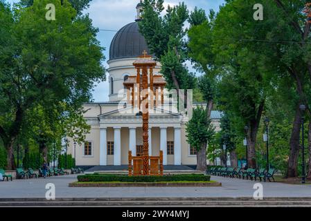 Metropolitan Cathedral of Christi Geburt in Chisinau, Moldau Stockfoto