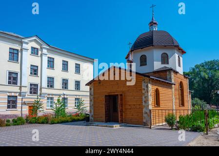 Kirche an der Universität in Tiraspol, Moldawien Stockfoto