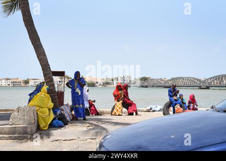 St. Louis, Senegal. 31. März 2024. © Nicolas Remene/Le Pictorium/MAXPPP - Saint-Louis 31/03/2024 Nicolas Remene/Le Pictorium - 31/03/2024 - Senegal/Saint-Louis/Saint-Louis - Saint-Louis du Senegal, le 31. märz 2024. - Valeurs ACtuelles out, no jdd, jdd out, RUSSIA OUT, NO RUSSIA #norussia/31/03/2024 - Senegal/Saint-Louis/Saint-Louis - Saint-Louis, Senegal, am 31. März 2024. Quelle: MAXPPP/Alamy Live News Stockfoto