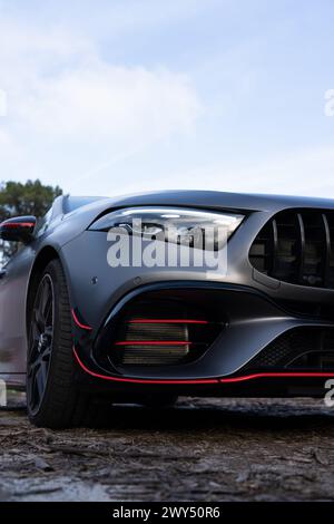 Mercedes-AMG A45 Der Sportwagen aus der AMG Division von Mercedes. Stockfoto