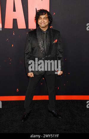 Hollywood, Kalifornien, USA. April 2024. Pitobash besucht die Premiere von Universal Pictures 'Monkey man' im TCL Chinese Theatre am 3. April 2024 in Hollywood, Kalifornien. Quelle: Jeffrey Mayer/Jtm Photos/Media Punch/Alamy Live News Stockfoto