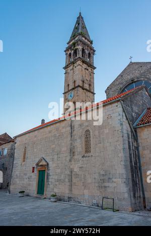 Kirche des Heiligen Nikolaus in Perast, Montenegro Stockfoto