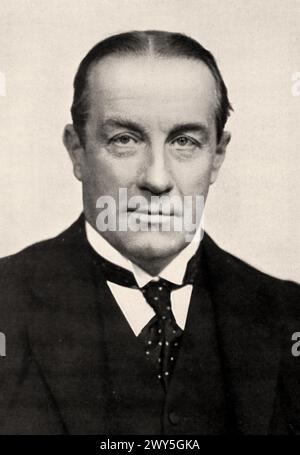 Stanley Baldwin (1867–1947) 1. Earl Baldwin; englischer konservativer Politiker – Unbekannter Fotograf Stockfoto