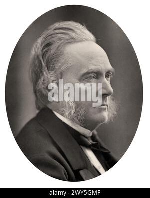George Douglas Campbell, 8. Duke of Argyll (1823–1900) britischer Whig-Politiker und Wissenschaftler – Unbekannter Fotograf Stockfoto
