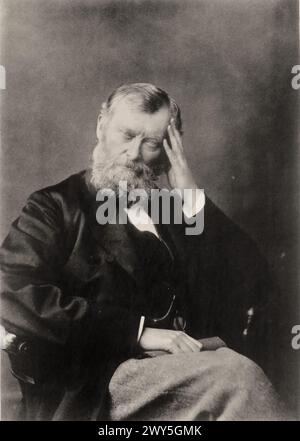 William Edward Forster (1818–1886) englischer liberaler Politiker – Unbekannter Fotograf Stockfoto