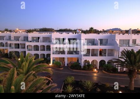 19. November 2023 - Costa Calma, Fuerteventura in Spanien: Ferienort Sotavento am Meer Stockfoto