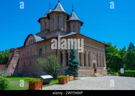 Die große Königliche Kirche in der rumänischen Stadt Targoviste Stockfoto