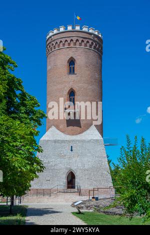 Chindia Turm am königlichen Hof von Targoviste in Rumänien Stockfoto