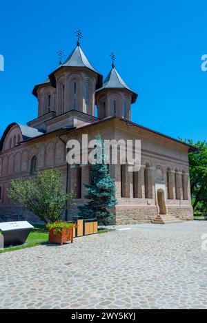 Die große Königliche Kirche in der rumänischen Stadt Targoviste Stockfoto