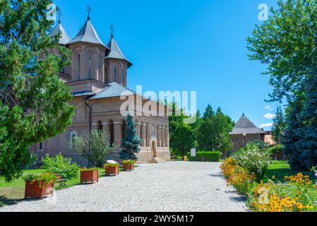 Die große Königliche Kirche in der rumänischen Stadt Targoviste Stockfoto