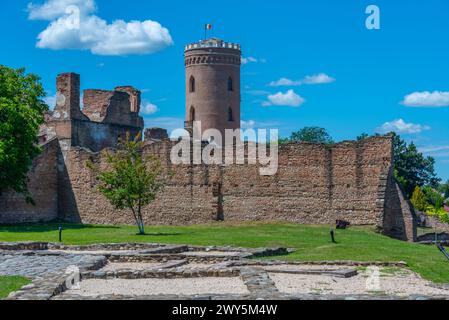 Chindia Turm am königlichen Hof von Targoviste in Rumänien Stockfoto