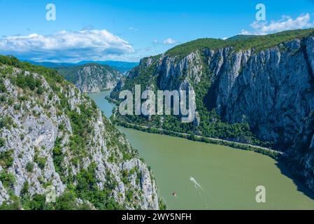 Der Nationalpark Iron Gates in Rumänien Stockfoto