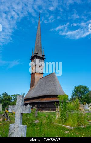 Die Festung Deva und die umliegende Landschaft in Rumänien Stockfoto