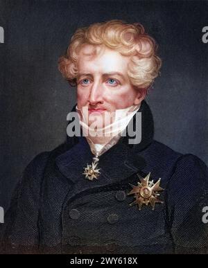 Georges Leopold Chretien Frederic Dagobert, Baron de Cuvier eigentlich Jean-Leopold-Nicholas Frederic Cuvier, geb. 23. August 1769 in Montbeliard, Ges Stockfoto