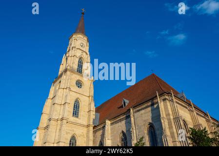 St. Michael Kirche in Cluj-Napoca, Rumänien Stockfoto