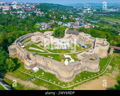 Die königliche Zitadelle in Suceava, Rumänien Stockfoto