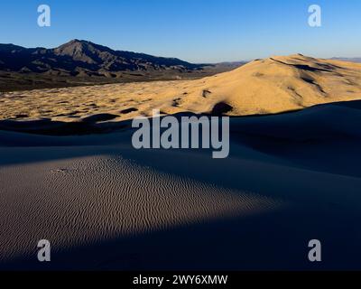 Atemberaubende Kelso Dunes im Mojave National Preserve, Kalifornien, USA Stockfoto