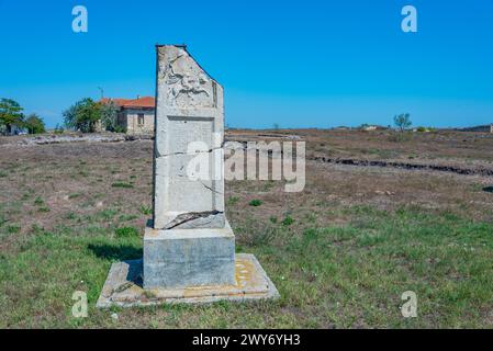 Die antike Stadt Histrien in Rumänien Stockfoto