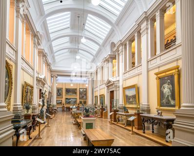 Innenraum der Lady Lever Art Gallery, Port Sunlight, Wirral, Merseyside, England, UK Stockfoto