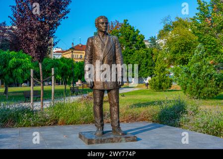 Statue von Gavrilo Principe in Belgrad, Serbien Stockfoto