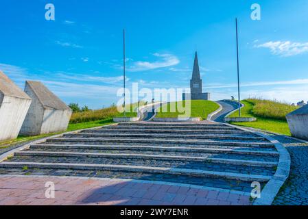 Kadinjaca-Gedenkkomplex in Serbien Stockfoto