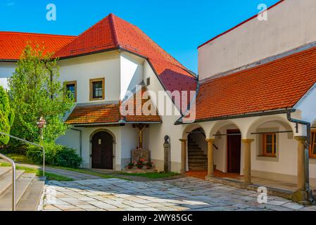 Basilika der Jungfrau der Barmherzigkeit in Ptujska Gora in Slowenien Stockfoto