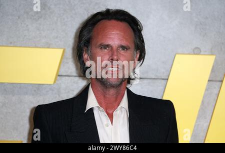 London, Großbritannien. April 2024. Walton Goggins nimmt an der britischen Sondervorführung von „Fallout“ im Television Centre in London Teil. Quelle: SOPA Images Limited/Alamy Live News Stockfoto