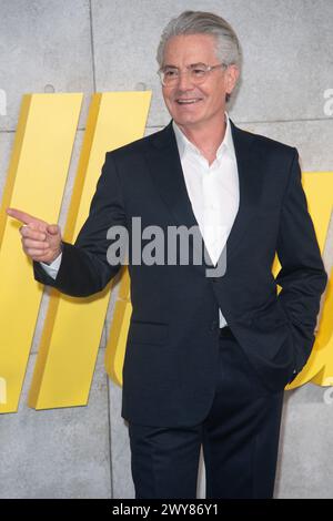 London, Großbritannien. April 2024. Im Bild: Kyle MacLachlan nimmt an der UK Special Screening von „Fallout“ im Television Centre Teil. Quelle: Justin Ng/Alamy Live News Stockfoto