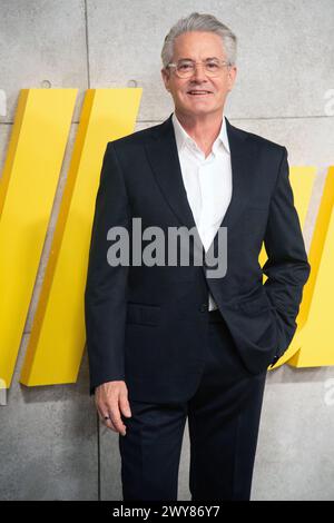 London, Großbritannien. April 2024. Im Bild: Kyle MacLachlan nimmt an der UK Special Screening von „Fallout“ im Television Centre Teil. Quelle: Justin Ng/Alamy Live News Stockfoto