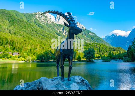 Zlatorog am Jasna-See in Kranjska Gora, Slowenien Stockfoto