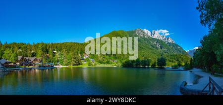 Jasna-see in Kranjska Gora, Slowenien Stockfoto