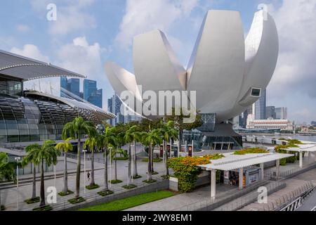 ArtScience Museum Singapur Stockfoto