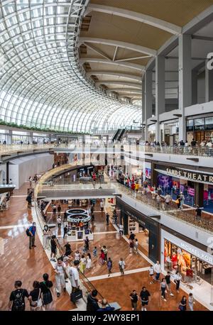 Die Shoppes at Marina Bay Sands Singapore Stockfoto