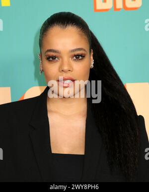 New York City, USA. April 2024. Lydia West nahm an der New Yorker Premiere „Big Mood“ Teil, die am 4. April 2024 im Whitby Hotel in New York City stattfand © Steven Bergman/AFF-USA.COM Credit: AFF/Alamy Live News Stockfoto