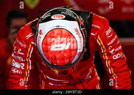 Suzuka, Japan. April 2024. Charles Leclerc (MON) Ferrari. 05.04.2024. Formel-1-Weltmeisterschaft, Rd 4, Großer Preis Von Japan, Suzuka, Japan, Übungstag. Das Foto sollte lauten: XPB/Alamy Live News. Stockfoto