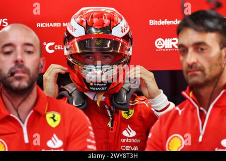 Suzuka, Japan. April 2024. Charles Leclerc (MON) Ferrari. 05.04.2024. Formel-1-Weltmeisterschaft, Rd 4, Großer Preis Von Japan, Suzuka, Japan, Übungstag. Das Foto sollte lauten: XPB/Alamy Live News. Stockfoto