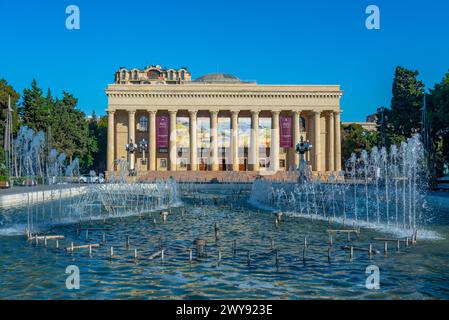 Baku, Aserbaidschan, 16. September 2023: Aserbaidschanisches Unabhängigkeitsmuseum in Baku Stockfoto