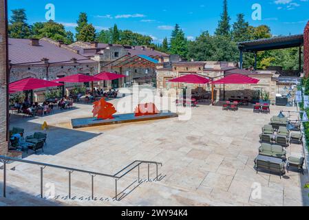 Telavi, Georgia, 28. August 2023: Sommertag auf dem Tsinandali Estate in Georgia Stockfoto