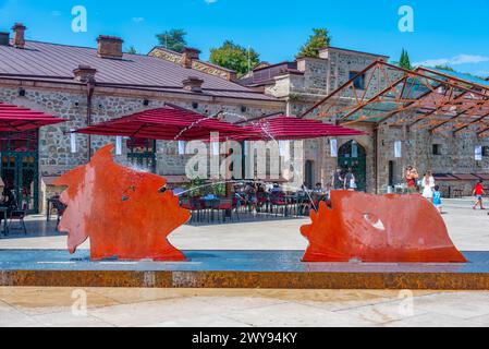 Telavi, Georgia, 28. August 2023: Sommertag auf dem Tsinandali Estate in Georgia Stockfoto